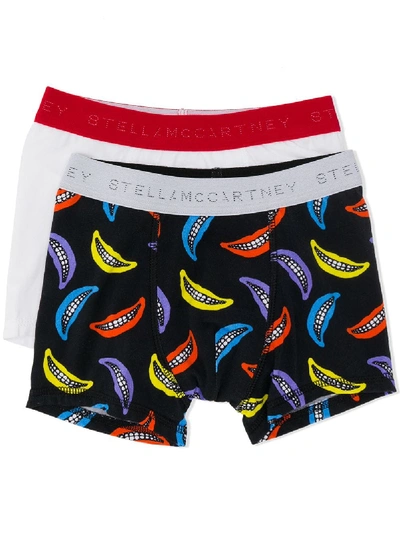 Shop Stella Mccartney Two Pack Boxers In Black