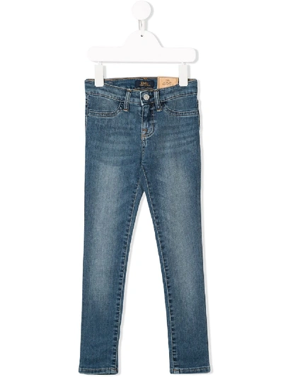 Polo Ralph Lauren Slim Faded Jeans In Blue
