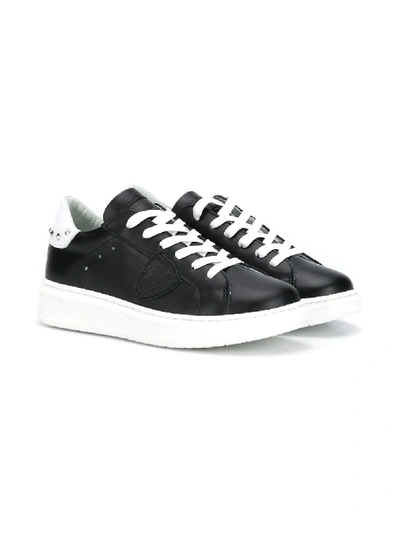 Philippe Model Paris Studded Sneakers In Black