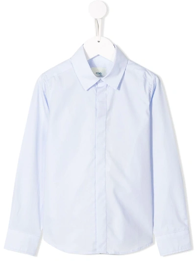 Shop Fendi Classic Shirt In Blue