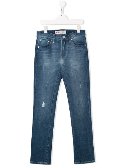 Shop Levi's Skinny Jeans In Blue