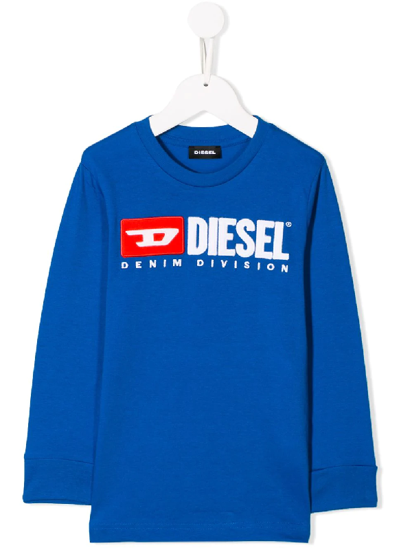 diesel blue t shirt