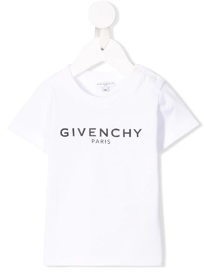 Shop Givenchy T-shirt Mit Logo-print In White