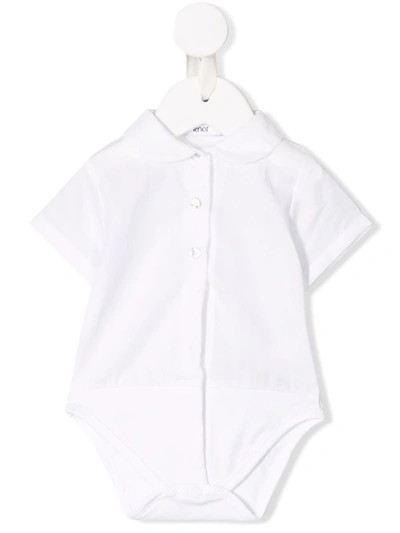 Shop Knot Peter Pan Collar Body In White