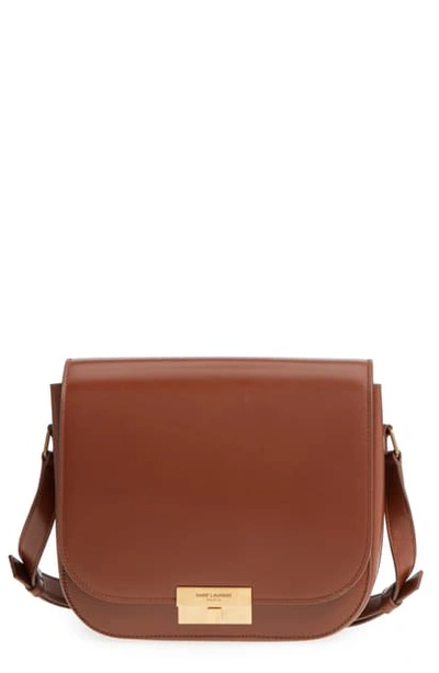 Shop Saint Laurent Betty Shoulder Bag - Brown In Sauvage