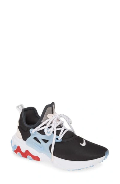 Shop Nike Presto React Sneaker In Off Noir/ Soft Pink/ Blue