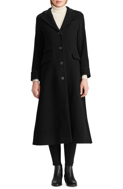 lauren ralph lauren maxi reefer coat