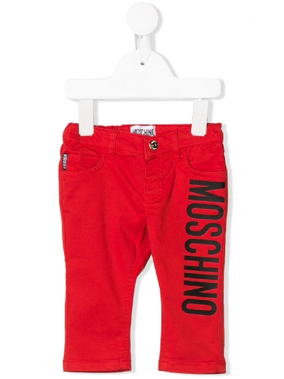 MOSCHINO LOGO JEANS 