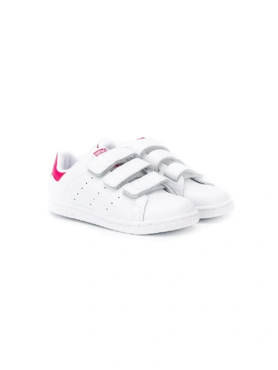Shop Adidas Originals Stan Smith Cf Trainers In White