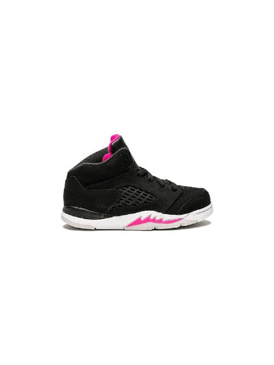 Shop Jordan 5 Retro Sneakers In Black