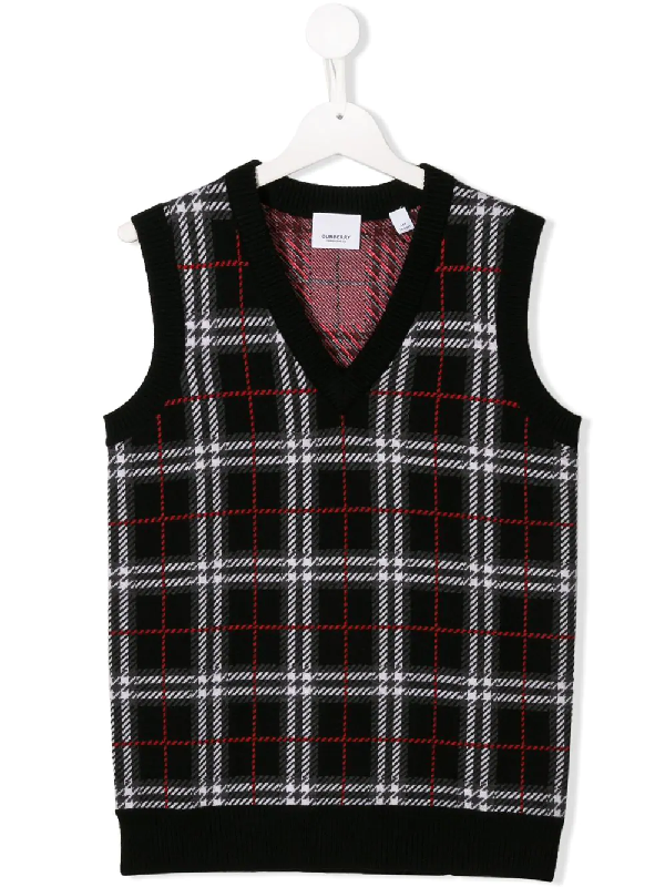 burberry knit vest