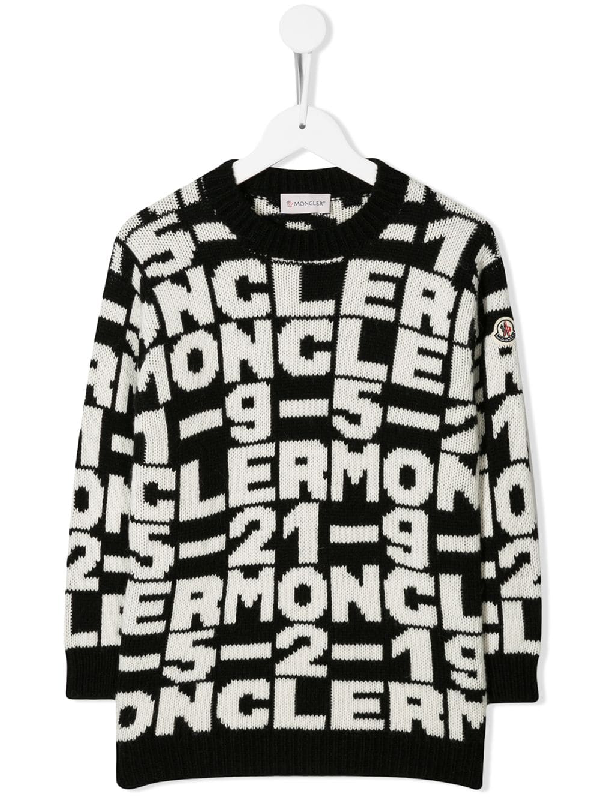 moncler logo jumper