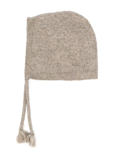 Shop Knot Stardust Beanie In Grey