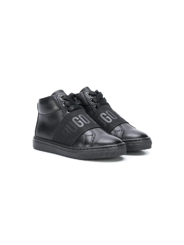 boss high top sneakers