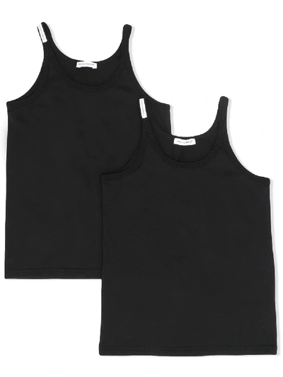 Dolce & Gabbana 2 Pack Tank Top In Black