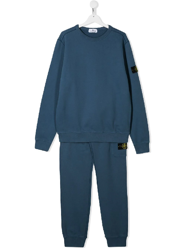 junior stone island tracksuit