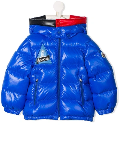 Shop Moncler Remoulis Puffer Jacket In Blue