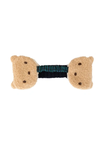 Shop Familiar Teddy Bear Ear Muffs In Neutrals