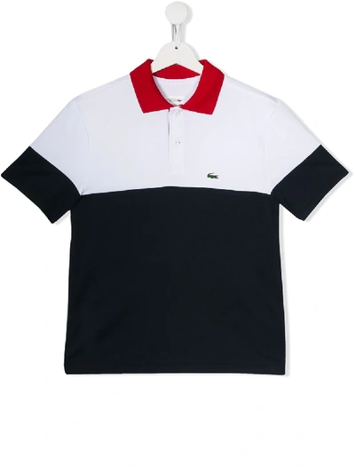 Shop Lacoste Teen Tjacky T-shirt In White