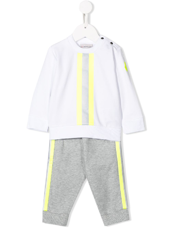 moncler striped tracksuit