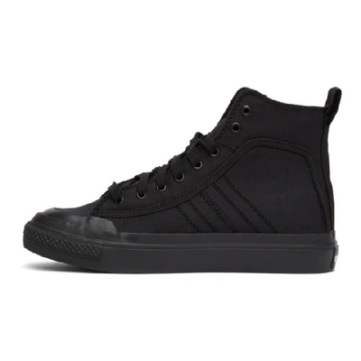 Shop Diesel Black S-astico Sneakers In T8013 Black