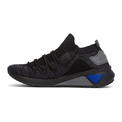 Shop Diesel Black S-kb Athl Sneakers In H7794 Black