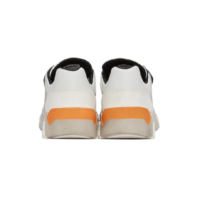 Shop Diesel White S-rua Low 90 Sneakers In H7820 White