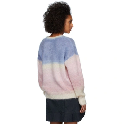Shop Isabel Marant Étoile Isabel Marant Etoile Multicolor Drussell Sweater In 30bu Blue