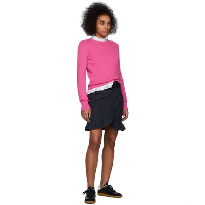 Shop Isabel Marant Étoile Isabel Marant Etoile Black Roan Miniskirt In 02fk Fd Blk