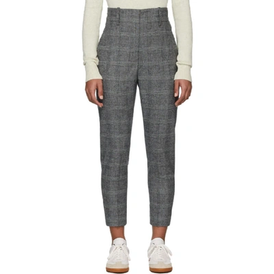 Shop Isabel Marant Étoile Black Noah Trousers In Bkec Black/