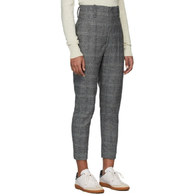 Shop Isabel Marant Étoile Black Noah Trousers In Bkec Black/