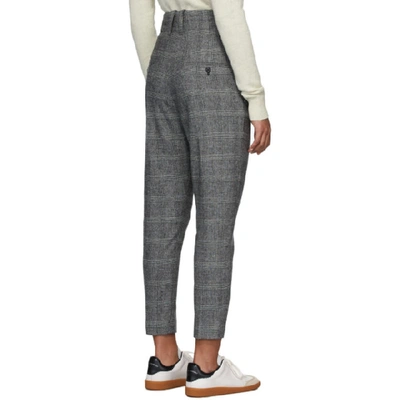 Shop Isabel Marant Étoile Black Noah Trousers In Bkec Black/