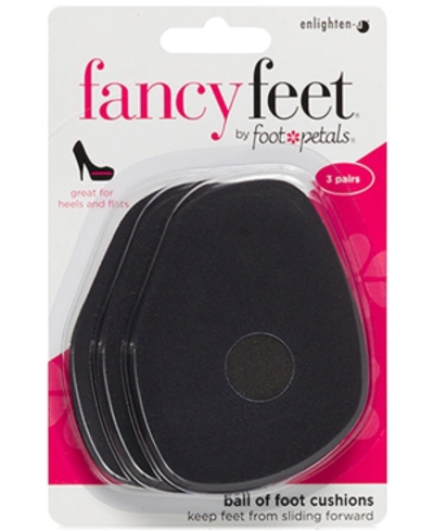 Foot Petals Fancy Feet By  Ball Of Foot Cushions In Black