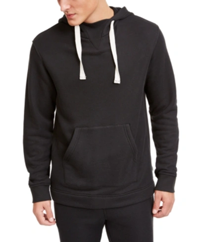 Shop Ugg Men's Terrell Pajama Hoodie In Black