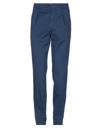Shop Brunello Cucinelli Pants In Blue