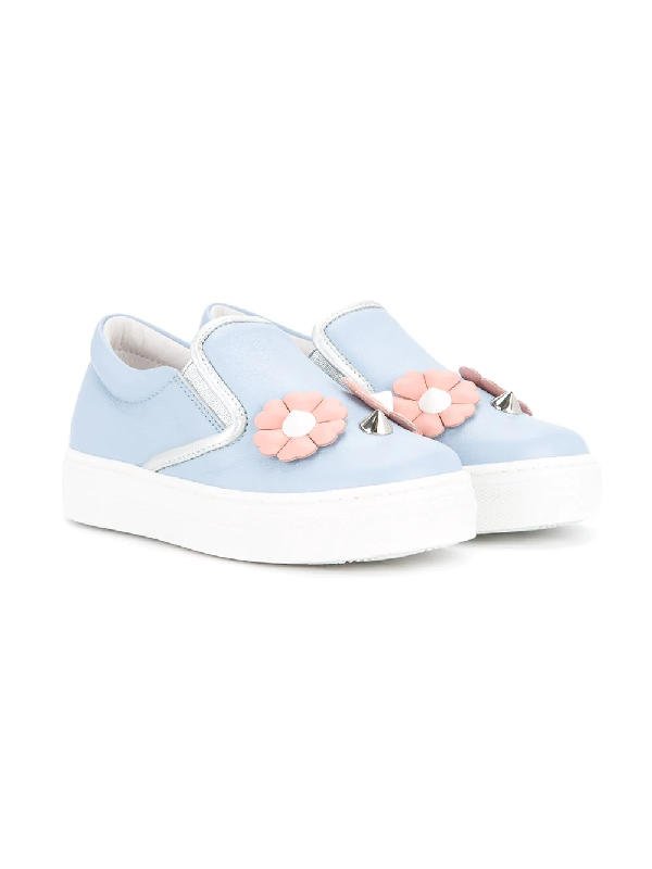 fendi floral sneakers