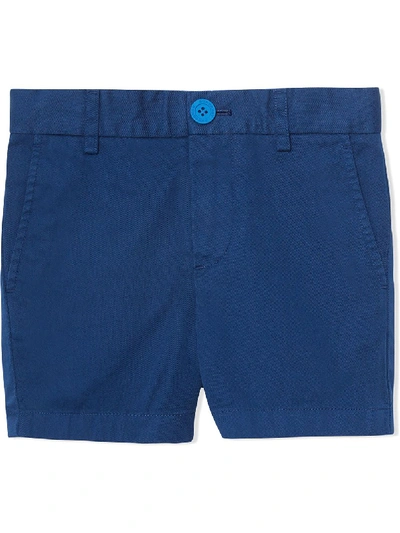 Shop Burberry Klassische Chino-shorts In Blue