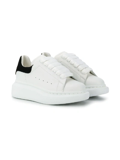 Shop Alexander Mcqueen Extended Sole Oversized Sneakers In White