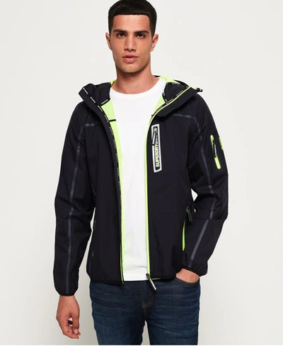 Shop Superdry Sport Tracker Jacket In Navy