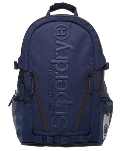 Superdry Buff Tarp Backpack In Dark Blue | ModeSens