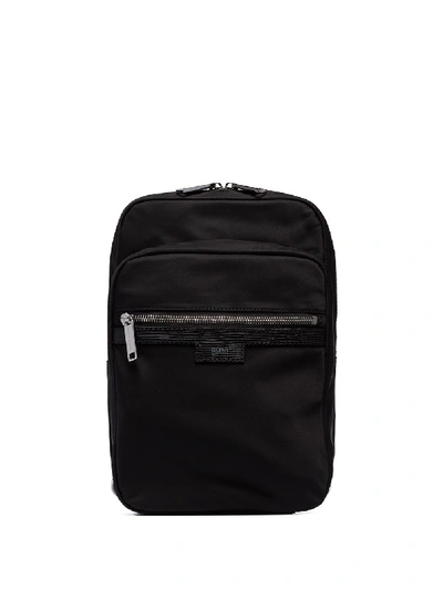 Shop Hugo Boss Meridian One-shoulder Backpack In Black