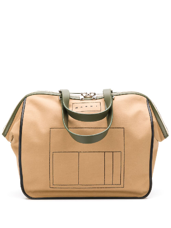marni canvas tote