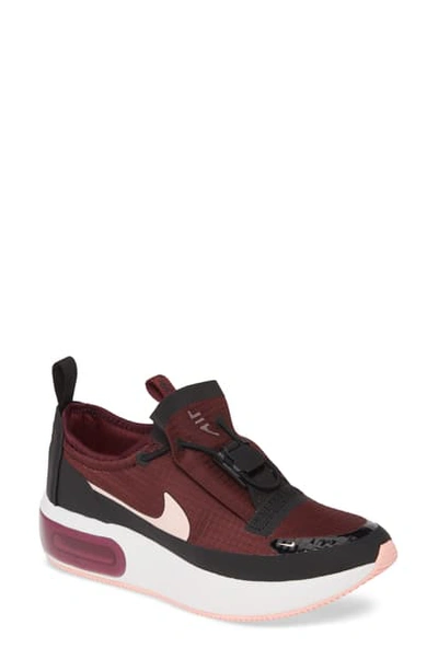 Shop Nike Air Max Dia Winter Sneaker In Night Maroon/ Coral/ Black