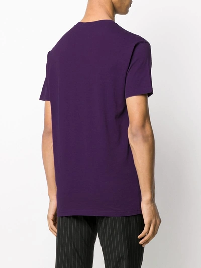 Shop Vivienne Westwood Round Neck T-shirt In Purple