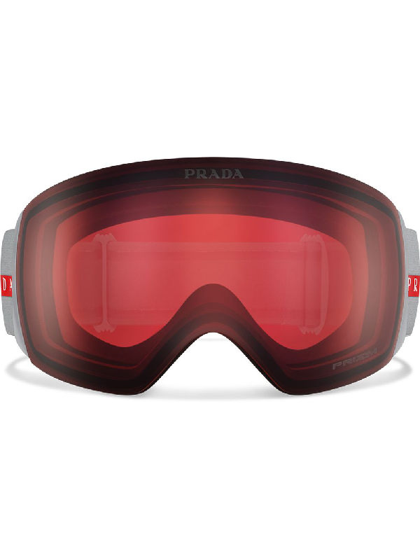 Prada Linea Rossa For Oakley Snow Goggles In Grey ,red | ModeSens
