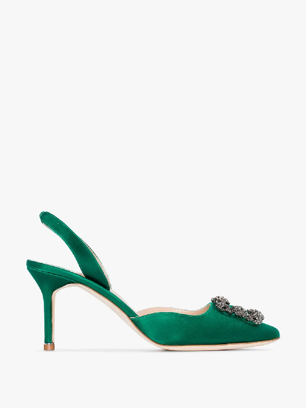 manolo blahnik green