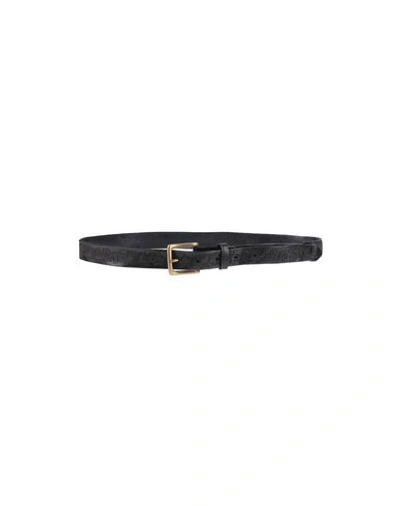 Shop Campomaggi Woman Belt Black Size 43.5 Cowhide