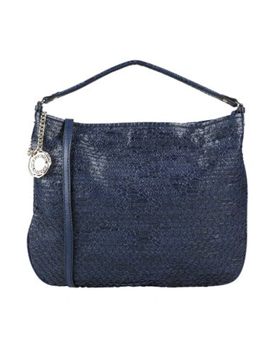 Shop Scervino Street Handbag In Dark Blue