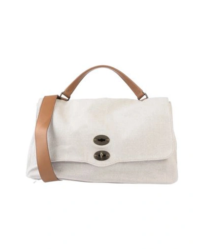Shop Zanellato Cross-body Bags In Light Grey
