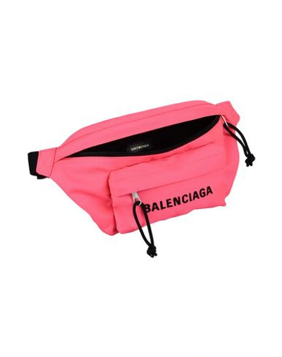 Shop Balenciaga Backpack & Fanny Pack In Fuchsia